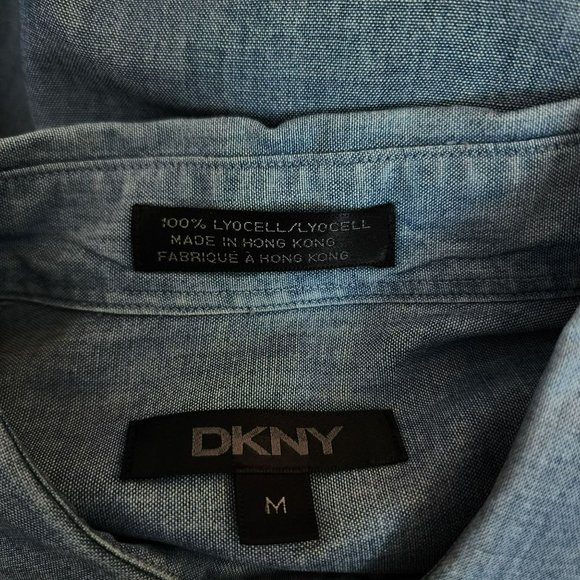Ladies DKNY Button Shirt Size Medium - Picture 7 of 11